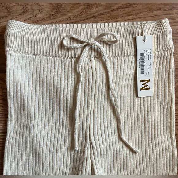 (NEVER WORN) Meshki Cream Ribbed Knit Set - Picture 6 of 10